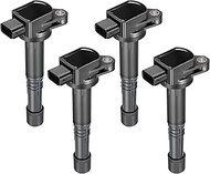 Set of 4 UF583 Ignition Coil Pack Compatible with 2002-2011 Honda Civic 2003-2007 Honda Accord Eleme