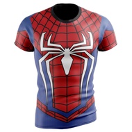 Spider-man T-shirt Spider-Man Shirt Adult and kids male movie