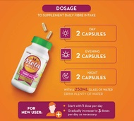 Metamucil Fibre Supplement Capsules 100/300 เม็ด
