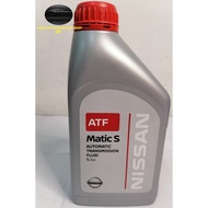 ORIGINAL AUTO TRANSMISSION FLUIDS OIL NISSAN ATF MATIC S 1 LITRES ALMERA NAVARA GEAR BOX OIL