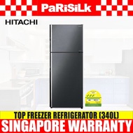 Hitachi R-VX410PMS9-BBK Top Freezer Refrigerator (340L)