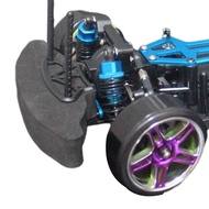 [svzfjuv] RC Car 265mm Wheelbase Body Frame Chassis Kit for HSP 94123 Model