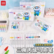 SET OF 24-36-48 GENUINE ACRYLIC MARKER LEX MK113 COLORS