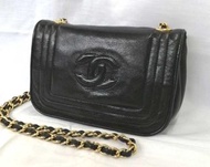 Chanel lambskin 手袋 handbag 羊皮 CC logo Crossbody 斜挎包 vintage 日本 中古 flap mini 小廢包 WOC