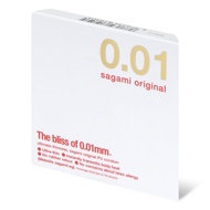 Sagami Original 0.01 1's Pack PU Condom