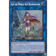 [KW2 Yugioh] [EN-US] [Waifu] Lib the World Key Blademaster Card - BLMM-EN159 - Secret Rare 1st Editi