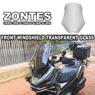 Motorcycle Modified Windshield Heightening Transparent Windshield Accessories FOR ZONTES 368G 368-G 