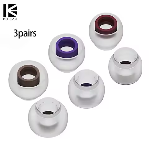 TRI Clarion Silicone Earphone Eartips 3 Pairs for S/M/L Size Headphone Accessory Wired Headset Earbu