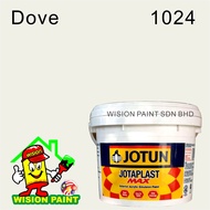 1024 dove  🔥READY STOCK🔥 7L JOTUN Jotaplast Max Paint Interior Undercoat Wall Ceiling Cat Putih Dind