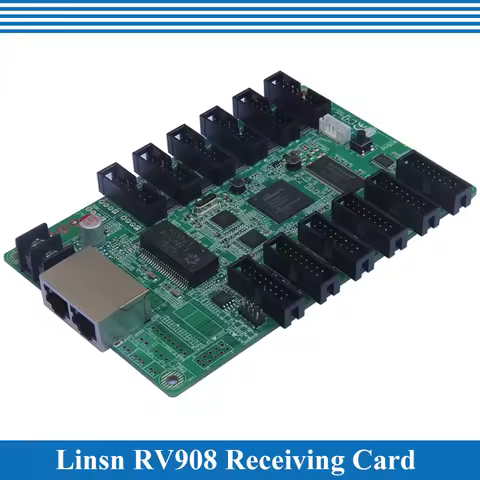 Linsn RV908(RV908M32) LED Display control system Receiving Card Support Static, 1/2, 1/4, 1/8, 1/16,
