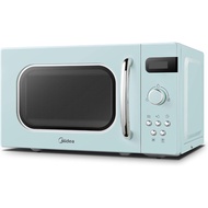 Midea Quick Defrost Microwave Oven, 21L,  AM820C2RA, Light  Blue  An  automatic  defrosting  system 