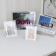 Crystal Photo Frame Transparent Photo Frame Swing Table 23cm Photo Frame Glass Photo Frame a4 Photo 