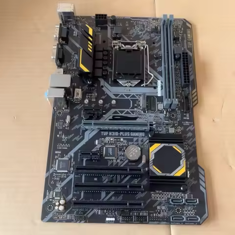 motherboard Used for asus tuf h310-plus gaming h310 chipset lga1151 ddr4 atx desktop pc replacement