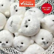 Adorable Plush Baby Seal Doll Pendant - Marine Guardian Simulation Toy Seal Pendant Gift  Loket Anak