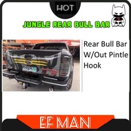 4X4 4WD JUNGLE REAR BULL BAR WITH HOOK NOMBOR BRAKE LIGHT HILUX REVO ROCCO RANGER T7 T8 RAPTOR TRITO