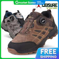 Leisure Time หนังแกะ แบบหมุน รองเท้าเดินป่า ผู้ชาย DeNali