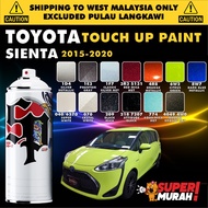 TOYOTA SIENTA 2015-2020  🚗 DIY Touch Up Paint Aikka Spray 370ml 0.5L 1L Cat Spray, Kereta Toyota 补漆,