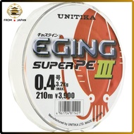 UNITIKA Castline Eging Super PE III 210m Fishing Line