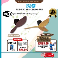 NSB AERATRON wifi AE2+AE3+ 43" 50" 60” DESIGNER DC CEILING FAN REMOTE CONTROL