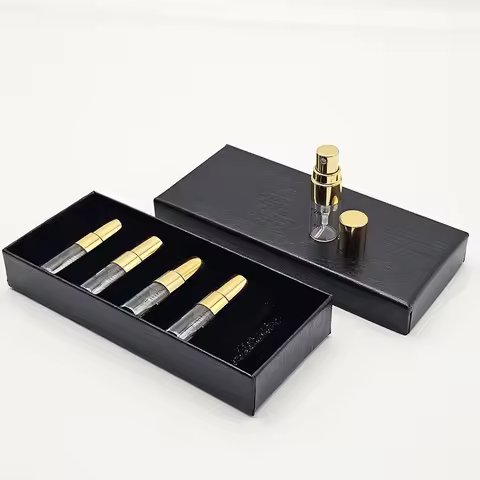 2ML Perfume Sprays Bottle and Box Packaging Wholesale Perfume Bottle and Box Packaging Sample Empty
