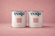 Voqe Mineral Finish เฉดสี ชมพูพันธุ์ทิพย์ สีตกแต่งธรรมชาติ สร้างมิติ ผิวสัมผัสแบบด้าน (Matte Finish)