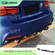 On sale Carbon Fiber Racing Rear Bumper Diffuser Fit For BMW 3 Series F30 F35 318i 320i 328i 335i 34