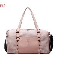 Large-Capacity Hot Girl Motorcycle Punk Rivet Bag 2025 New Style Fashionable Travel Bag Tote Bag Sch