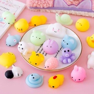 Cute Mochi Squishy Animals Set, 50 or 100 Pcs, Super Soft & Pinchable Set Mochi Haiwan Comel, 50 ata