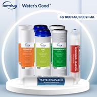 iSpring F8K NSF Certified Filter Replacement Cartridge Pack Set 8pcs for Alkaline Mineral RO Filtrat