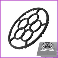 Wok Ring for Stove Cast Iron Wok Pan Holder Ring Reducer 7.2 Inch Trivet for Coffee Pot Saucepan Pan