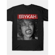 Kemeja-T Musim Panas Erykah Badu T-Shirt Trend Lelaki Cetakan Grafik T-Shirt
