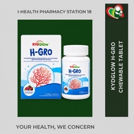 [I-Health Pharmacy] KydGlow H-GRO Chewable Tablets – Mixed Berries Juice Powder & Tiger Milk Mushroo