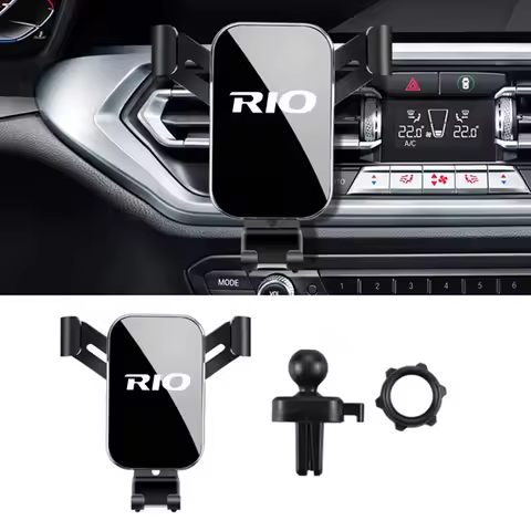 ABS Car Gravity Phone Holder Air Vent Clip Mount Mobile Cell Stand Smart phone GPS Holder For KIA RI