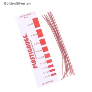 GoldenSilver PL-A Bearing Plastic Clearance Gauge Measuring Clearance Gauge 0.025-0.175 Mm Bearing C