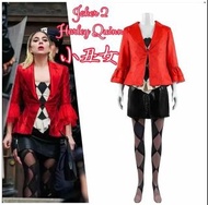 C6032 [DC] 雙瘋小丑女 角色扮演服裝 Lady Gaga 哈莉·奎茵