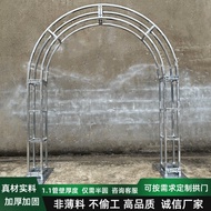 Ready Stock~Arc Truss Arch Floral Arch Rack Semicircle Truss Arch Bracket Wedding Advertising Iron A