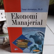 ORIGINAL BOOK - MANAGERIAL ECONOMIC SECOND EDITION
