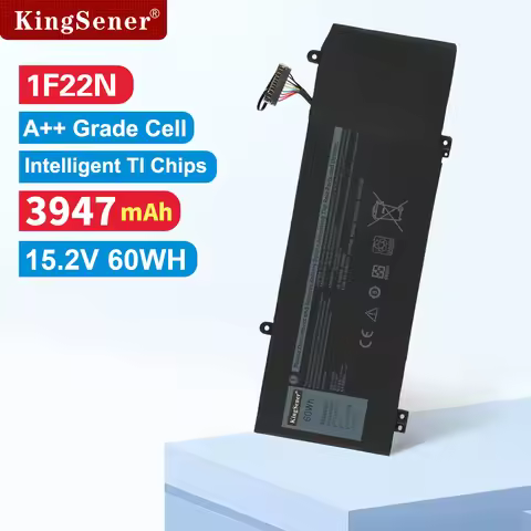 KingSener 1F22N 60WH Laptop Battery For DELL ALIENWARE 2018 orion M15 M17 R1 P82F P40E P79F P37E Ins