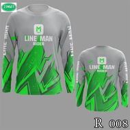 Lineman - LINEMAN ผ ้ าสีดําแขนยาว