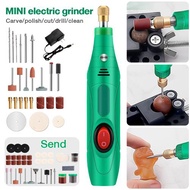 (Dikirim Dari Jakarta)480W Bor Listrik Mini Engraver Dengan/6mm 480W Mini Grinder Bor Gerinda Tuner