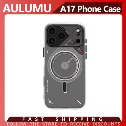Aulumu A17 for iPhone 17 Pro Max Magnetic Thermal Case CoolHyper with Camera Control Touch Transluce