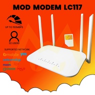 MOD 4G LTE 300mbps Wireless Modem LC117 (RS980++) Home Router Unlimited WiFi Bypass Hotspot LIKE HUA