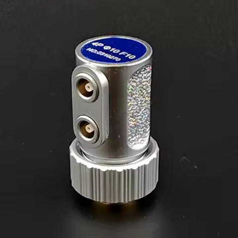 4Mhz10F Dual Crystal Straight Probe 5Mhz Ultrasonic Flaw Detector Non-Destructive Testing Longitudin