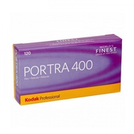 Kodak Professional Portra 400 Color Negative Film (120mm Roll Film, 5 Packs)