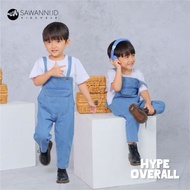 READY OVERALL HYPE BY SAWANNI KIDS SIZE 4