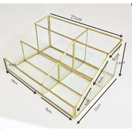 Beauty box terrarium beauty/ storage make up tools