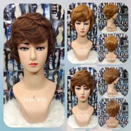 Short Wig Blonde ColorWanita Short Wig