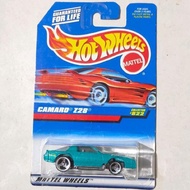 HIJAU Hotwheels Hot Wheels Camaro Z28 Z 28 green TOSCA 1998 blue card iron base