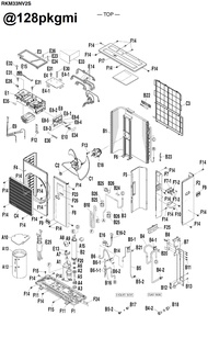 ของใหม่ ของแท้ บอร์ดคอยล์ร้อนแอร์ Daikin 4015909 รุ่น RKM33NV2S (จะได้รับสินค้า 5-7วัน)