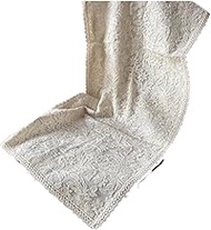 Vivienne WK5221L3 [Table Center, 13.8 x 31.5 inches (35 x 80 cm), Ivory Botany Lace Series, Lace, Em